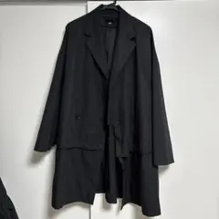 HARE ブラック トレンチコート S