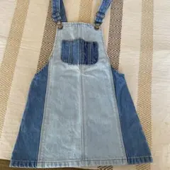 ZARA デニムサロペットスカート 4-5歳 110
