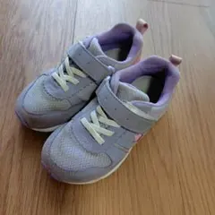 ムーンスター　キャロット パープル　スリム　C2325　E 　18.5cm