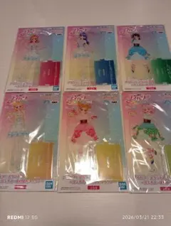 アイカツ スタンド付きアクリルプレート ルミナス ぽわぽわプリリン 全6種セット