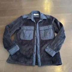 Seagreen ボアジャケット ダークブルー