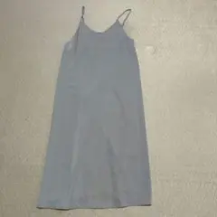 モ*ク様 グレー キャミワンピース ロング