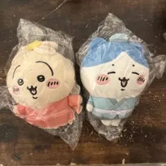 匿名発送　ちいかわ　七夕ぬいぐるみ　ハチワレ＆うさぎ