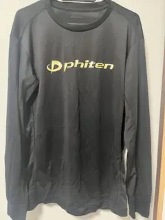 phiten ファイテン 長袖 スポーツシャツ ブラックのサムネイル