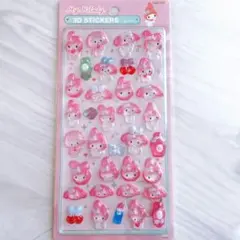 立体シール 3Dシール マイメロ