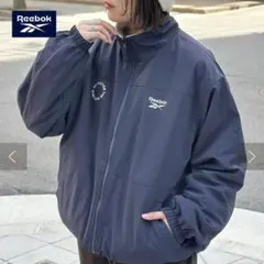 【CPCM】【Reebok】リバーシブルブルゾン　ネイビー