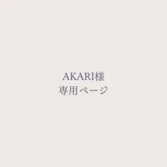 AKARI様　専用ページ