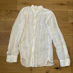 120%LINO リネンシャツ　XS ロニースコッツのサムネイル