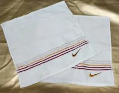 Nike ストライプタオルハンカチ 2枚組