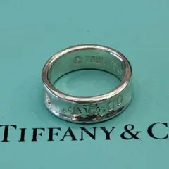 【リペア済み】Tiffany & Co　ティファニー　 ナローリング 14.5号