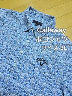 Callaway ポロシャツ 花柄 サイズ3L