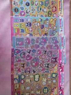 5枚!!セット!!サンリオキャラクターシール