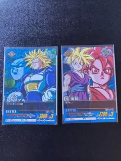 データカードダス ドラゴンボールZ2 孫悟飯 トランクス