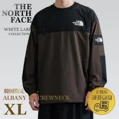 【韓国限定】ノースフェイス ALBANY EX CREWNECK ロンT XL