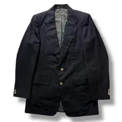 90s USA製 Burberrys 紺ブレ 金ボタン テーラードジャケット