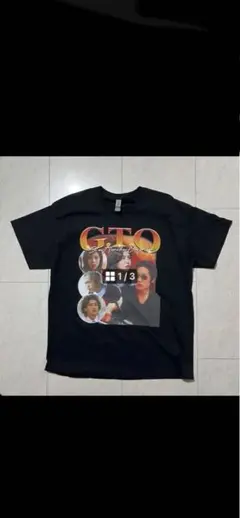 GTO グラフィック Tシャツ 黒　3L