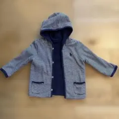 ラルフローレン　リバーシブル　フード付き　アウター