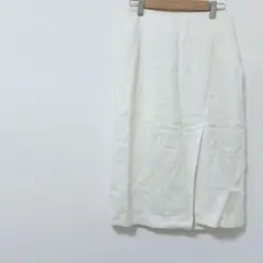 ジョーメルニ タイトスカート スリット 白 膝丈　上品　綺麗め　Iラインのサムネイル