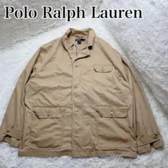 90s 80s ポロラルフローレン コットン　ハンティングジャケット XL