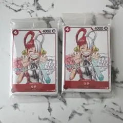 ONE PIECE FILM RED 入場者特典ウタスペシャルカードセット2点 - メルカリ