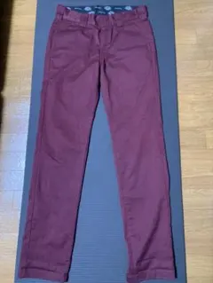 Dickies ストレッチナローパンツ ワインレッド30 143M40MH01のサムネイル
