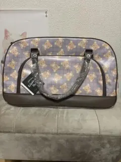 リラックマ ボストンバッグ パープル 平成