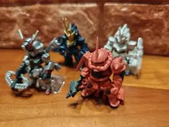 ガンダムコンバージ 雑誌付録 ４体セット