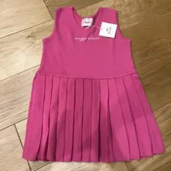 【新品未使用タグ付】 平成レトロ　メゾピアノ　ワンピース　110〜120くらい