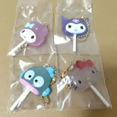 サンリオ　カラフルキャンディーチャーム　キティ　クロミ　マイメロ　ハンギョドン