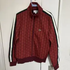 ラコステ LACOSTE モノグラムトラックジャガード ジップアップジャージ