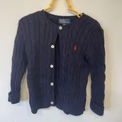 Polo by Ralph Lauren ネイビー カーディガン 24M