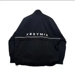 XEXYMIX ブラックナイロンジャケット