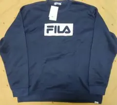 FILA　フィラ　トレーナー　ネイビー
