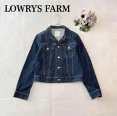 【ローリーズファーム】デニムジャケット（L）Gジャン 綿 シンプル カジュアル