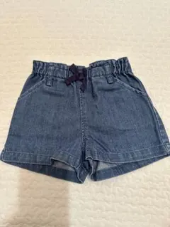プティマイン デニム ショートパンツ 90