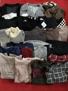 レディース 大きいサイズ冬物まとめて20着 新品含