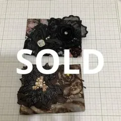 ポケットティッシュケース バラ 蝶々 ハンドメイド - メルカリ