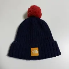 THE NORTH FACE ベビー帽子　紺色