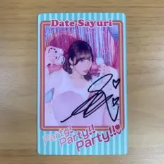 伊達朱里紗 直筆サイン入りチェキ 「お願い社長！」コラボ 当選品 📣コラボ記念抽選キャンペーン🀄️ ＼ #岡田紗佳さんのコラボを記念し