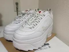25.5cm FILA 厚底スニーカー disruptor 2 wedgeのサムネイル