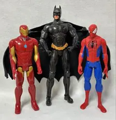 まとめ売り marvel 音が鳴るおもちゃ アイアンマン スパイダーマン