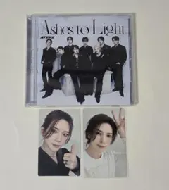 ATEEZ Ashes to Light CD ヨサン FC限定トレカ付き
