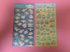 サンリオ ぷくっとシール シナモロール ハンギョドン セット 立体シール