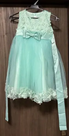 再値下げ　フォーマルドレス グリーン