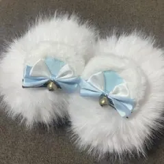 シロクマ　けも耳コスプレ
