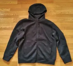 ユニクロ メンズ ストレッチドライスウェットフルジップパーカー