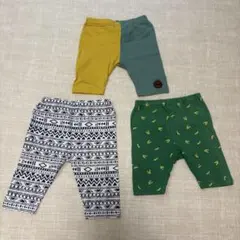 西松屋　レギンス 3点セット 80cm 保育園着