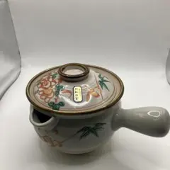 行平鍋 雪平鍋　片手土鍋 大和民窯　民窯　陶器 土鍋　お粥鍋　花絵