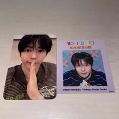 NCT WISH Galaxy CD購入特典 リョウ トレカ　ステッカー