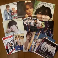 なにわ男子 WEST. Aぇgroup 切り抜き ポスター 雑誌 デタカ 厚紙